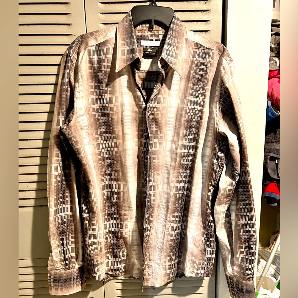 Versace collection trend men's long sleeve shirt 16/41